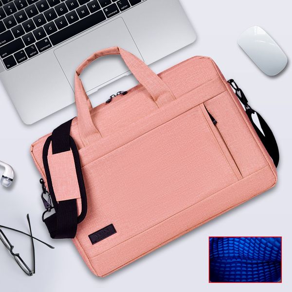 

light lapbriefcase men 15.6 inch waterproof oxford office slim notebook bag business handbag shoulder lapbag for women