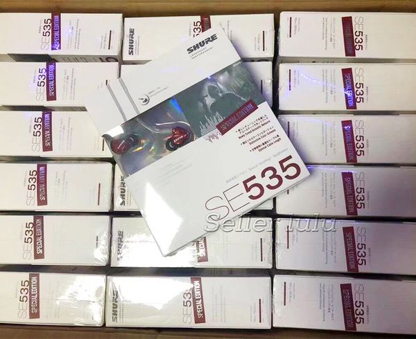 

se535 wired headphones special edition in-ear earphones sound isolating earphones clear sound plus extended bass tws headphone