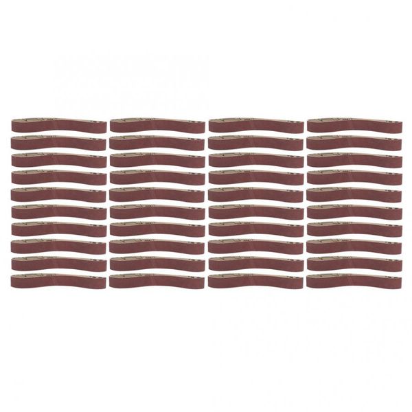 

10pcs alumina abrasive belt sanding band grinding polishing sandpaper straps 533*30 400 grit/600 grit/800 grit/1000 grit