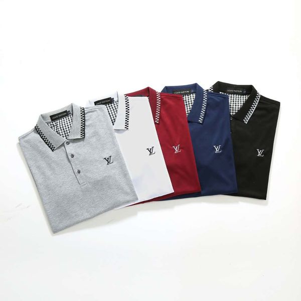 

the new brand of 2020 designer popper shirts are stylish luxury polo shirts for all occasions for men's casual popper shirts, White;black