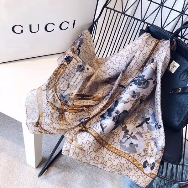 

Новый Роскошный Шелковый шарф для Женщин 2019 Весна Дизайнер Лошадь Длинные Шарфы W