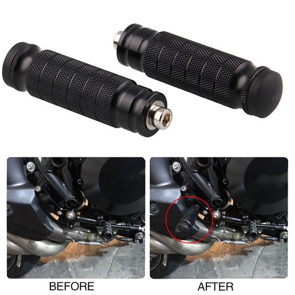 

1 pair factory direct motorcycle modified universal straight pedal motorbike footrests foot pegs for motorcycle