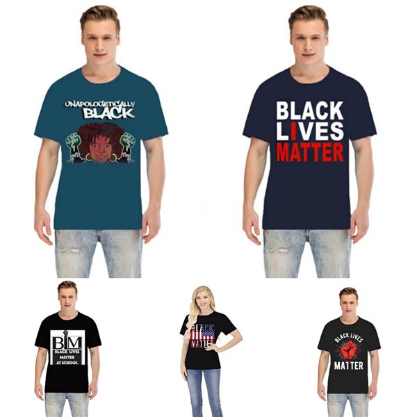 

black lives matterluxury mens designer t shirt men women short sleeve fashion brand mens designer tees black #14809, Gray;blue