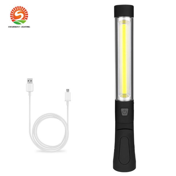 Nuove torce ricaricabili USB multifunzione COB luce di riparazione auto luce di lavoro luce di manutenzione illuminazione revisione auto