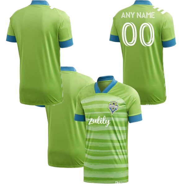 

new 2020 2021 new seattle sounders fc home away soccer jersey 20 21 home ruidiaz morris dempsey torres men football shirt, Black;yellow