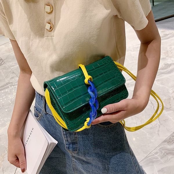 

england fashion small flap bags for women 2019 luxury handbags women bags designer alligator handbags acrylic strap girls purses