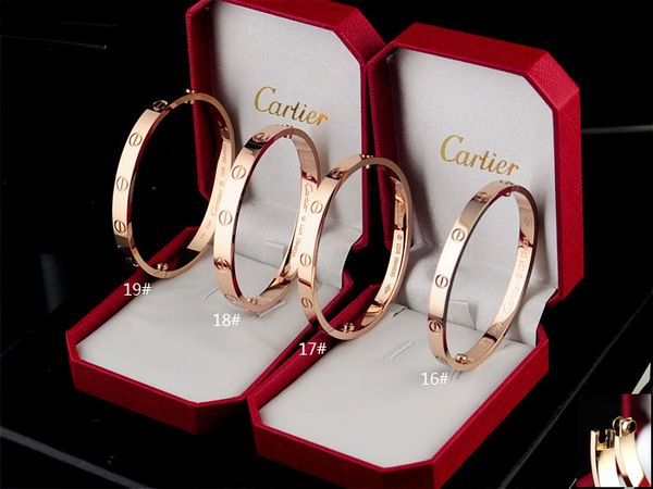 

nail bracelet cartier bracelets luxury designer jewelry women bracelets cartier love bracelet titanium steel not allergic, Black