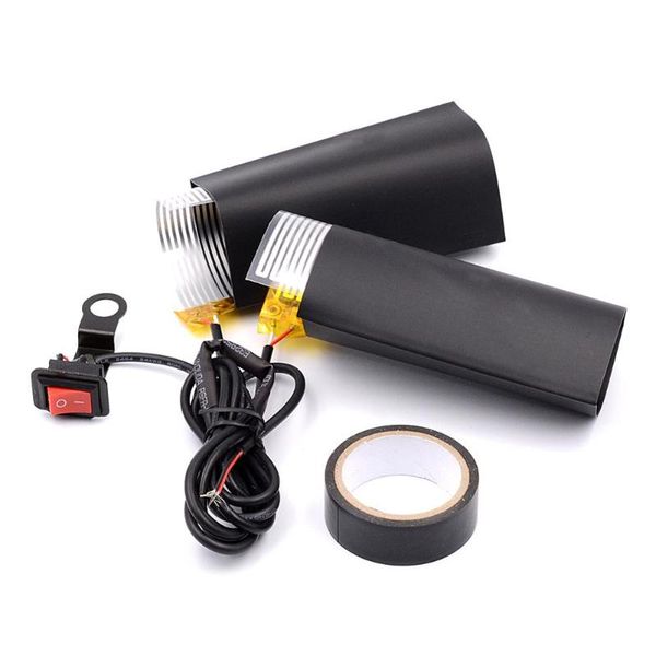 

motorcycle heated grip throttle pads handlebars atv scooter grips heater