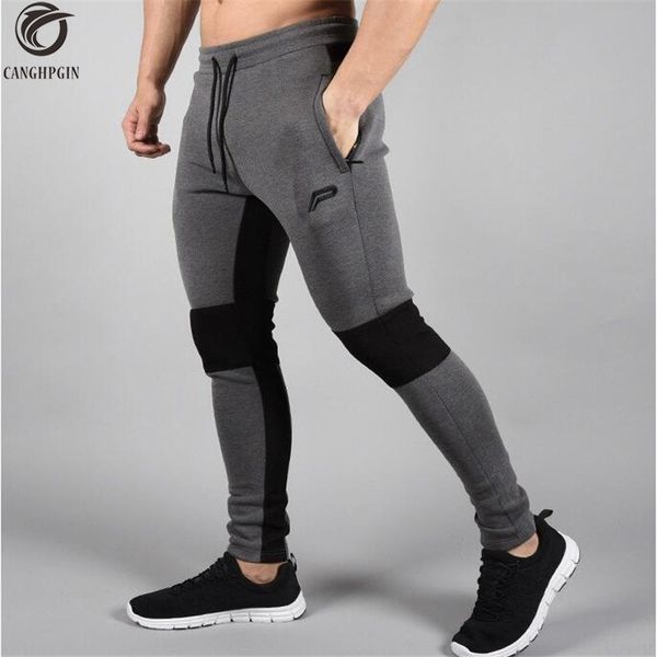 

новые идущих колготки мужчина joggers сжатых брюк тренажерного зал мужского бодибилдинг брюки спорт узкая legging спортивные длинные брюки