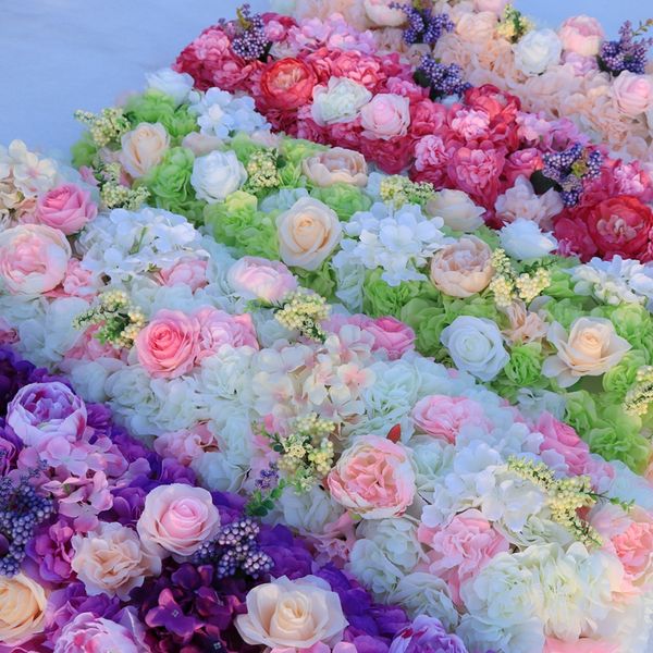 25cmx 100cm Wedding Decoration Arch Flower Rows Party Aisle