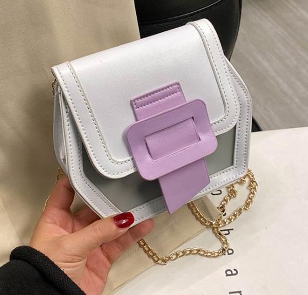 

ins cute transparent jelly bag female 2020 summer new wave wild shoulder fashion crossbody bag