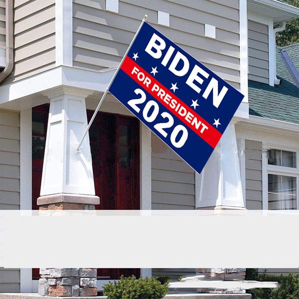 

5 types 150*90cm biden flag bernie sanders biden andrew yang banner polyester decor banner for 2020 president usa