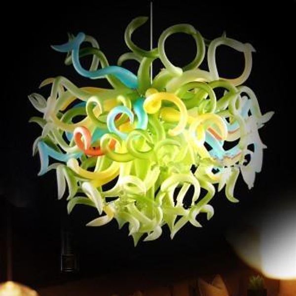 

contemporary chandelier lighting spring green art ceiling light led lights hand blown glass chandelier lighting for restaurant