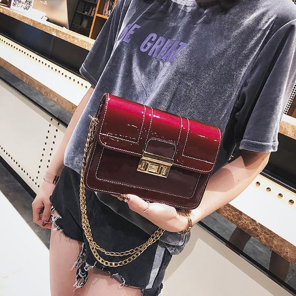 

большая емкость женский кошельки и сумки кожа pu crossbody сумки для женщин моды цепи дамы сумки на ремне