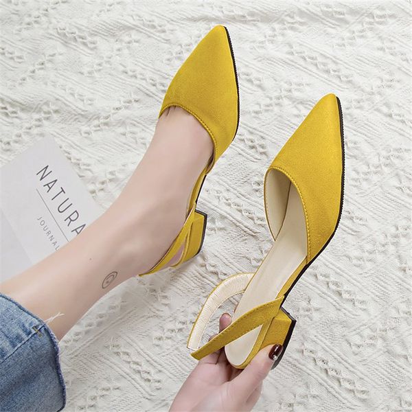 

2019 new women pumps shoes women pu leather shallow slip-on round toe high heels shoes wedding party derss mujer size 35-4, Black