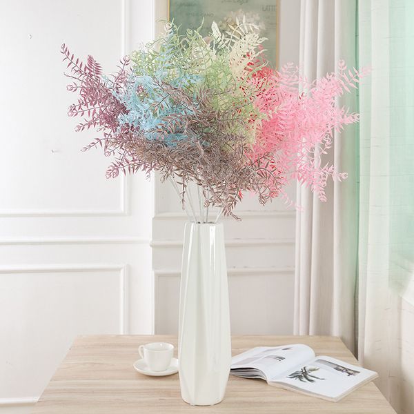 

5pcs artificial plants 100cm rime fog flowers wedding landscaping artificial decorative flower fake plants greenery fake grass