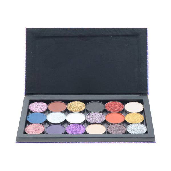 

18 / 9colors empty eyeshadow magnetic suction storage box makeup eyeshadow palette flash cosmetics
