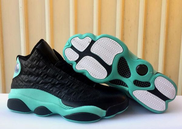 

2020 new arrival 13 island green 13s mens basketball shoes designer sneakers trainers 414571-030 sports des chaussures zapatos, White;red