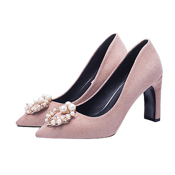 

8.5cm pumps women's trend heels 2020 summer fashion new women's sandal shoes, Black