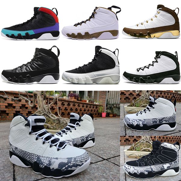 

versatile 9 9s mens basketball shoes yellow snakeskin anthracite bred statue mop melo city of flight black white sneakers trainers