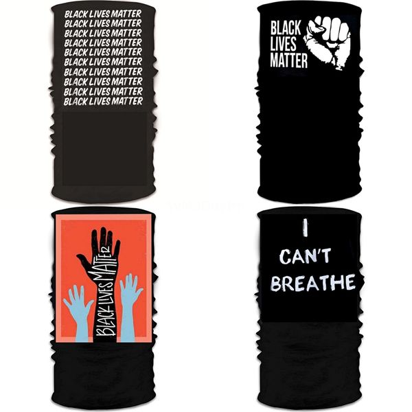 

i cant breathe shipping kids bandanas face mask uv protective neck gaiter with replaced filter multi-purpose magic scarf headband du #236, Black