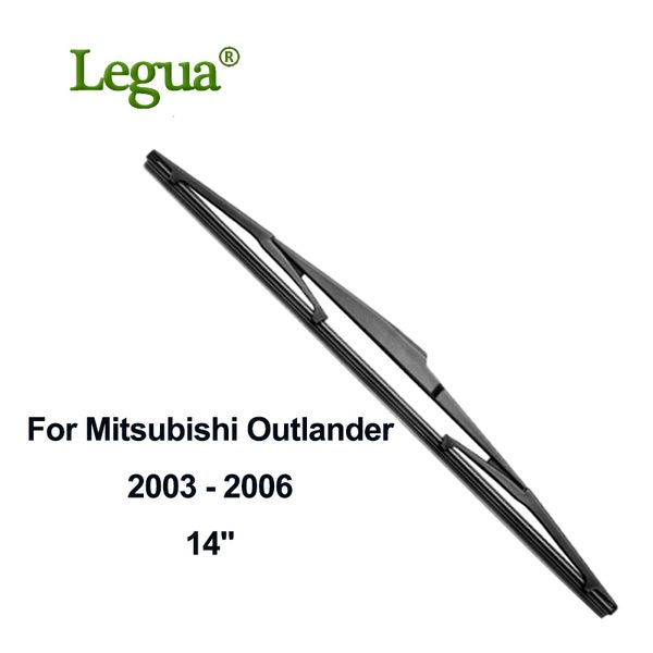 

windshield rear wiper blade windscreen rear wiper arm natural rubber car accessories for mitsubishi outlander year 2003 to 2019