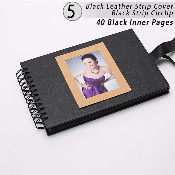 

40 sheets diy p scrapbook circlip coil style ribbon wedding memory gifts j2y