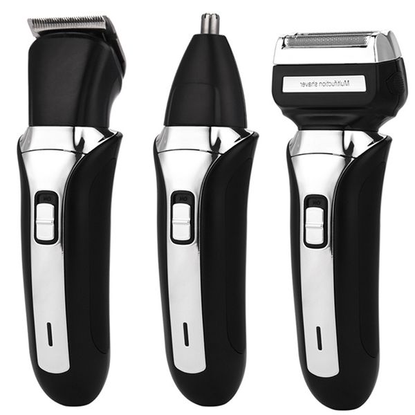 

multifunctional hair trimmer rechargeable electric nose ear hair clipper professional electric razor beard shaver men shaving