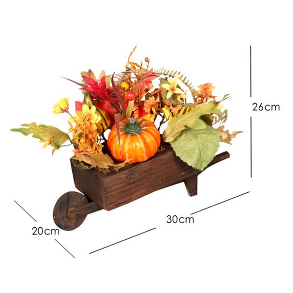 

new artificial pumpkins table home decor house prop autumn fall harvest thanksgiving decor