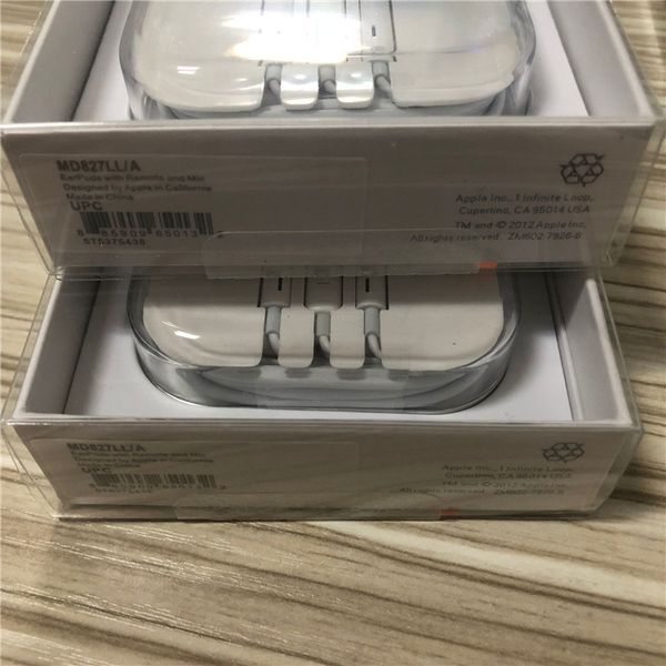 

50pc lot a quality 3 5mm in ear earphone headphone with remote and mic head et with retail packing box head et