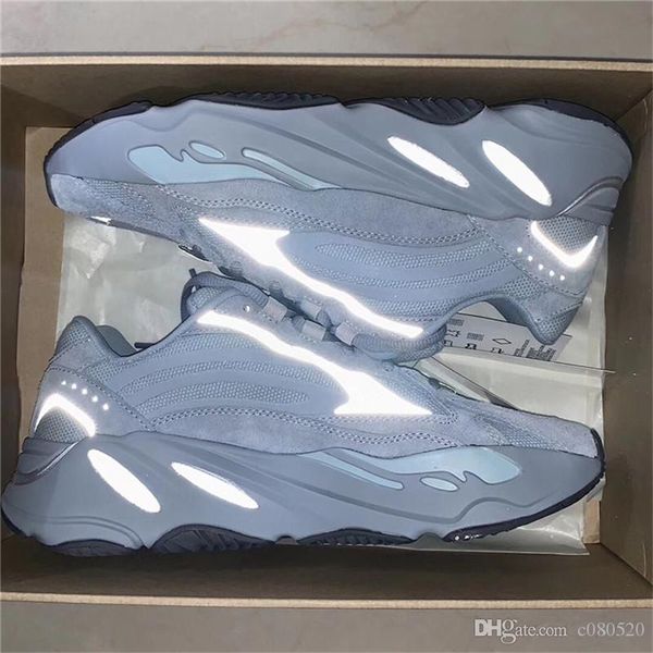 

2019 new release originals 700s hospital blue 700 v2 sneakers 3m reflective designer running shoes static us size 4-13