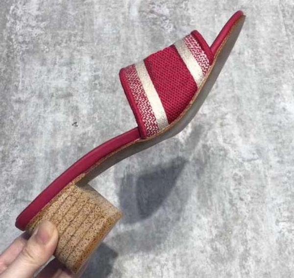 

woman sandals slippers slippers slides summer fashion flat/heels slipper shoes with box eu:35-41 di 35, Black