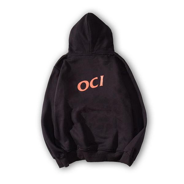 

brand sweatshirt winter designer fleece hoodie classic letter print front pocket long sleeve drawstring pullover hiphop street warm b101088l, Black