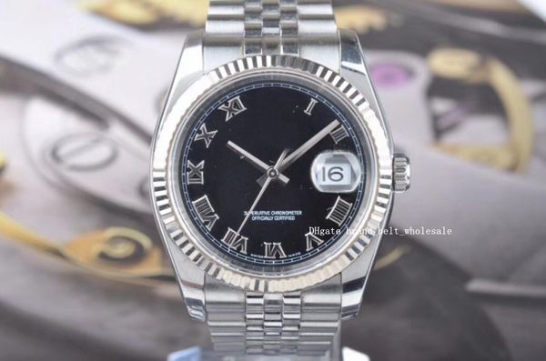 

watch asia 2813 movement ceramic bezel 31mm m178274 roman black dial automatic mechanical mens watch watches ing, Slivery;brown