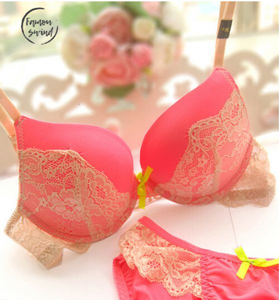 

бюстгальтер sexy и набор кружева белья push up стиль бюстгальтер мода оптовая бюстгальтер bra set hot синий розовый фиолетовый белый, Red;black