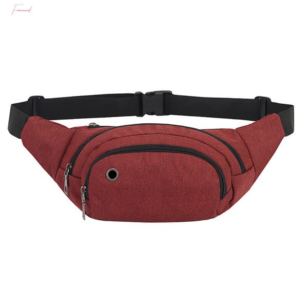 

lovers outdoor multi pattern functional crossbody chest phone bag zipper nylon fashion travel hobos bag june 7