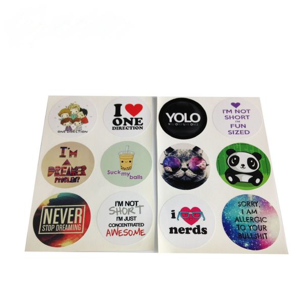 

environmental friendly non-toxic clear custom vinyl stickers labels printing roll