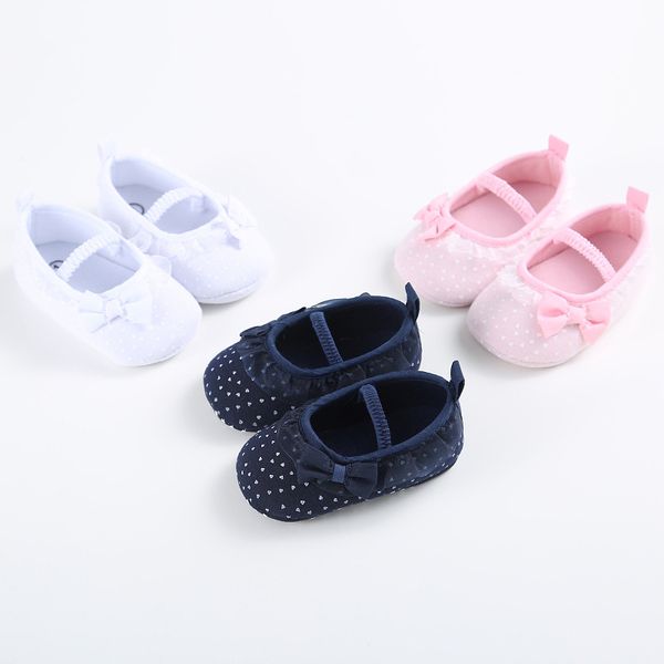 

0-1 year old female baby princess little bow baby toddler shoes