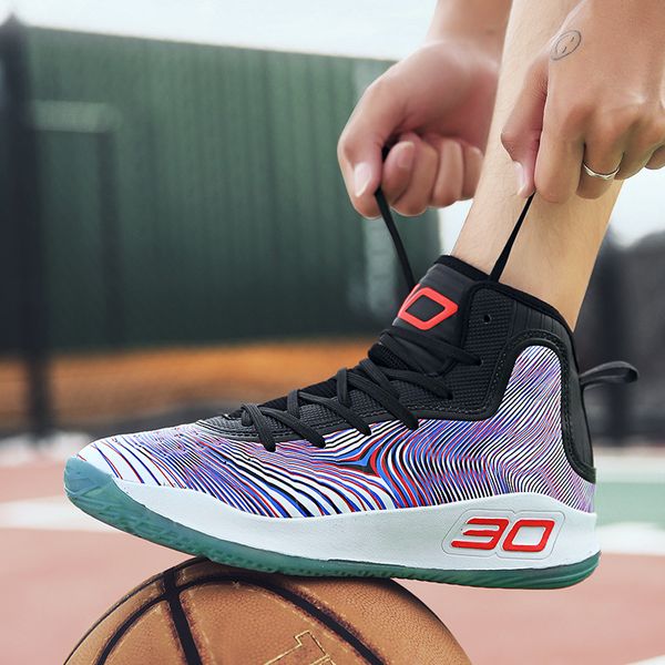 

men casual shoes breathable cushioning mesh sneakers non-slip wearable sports shoes gym training athletic, Black