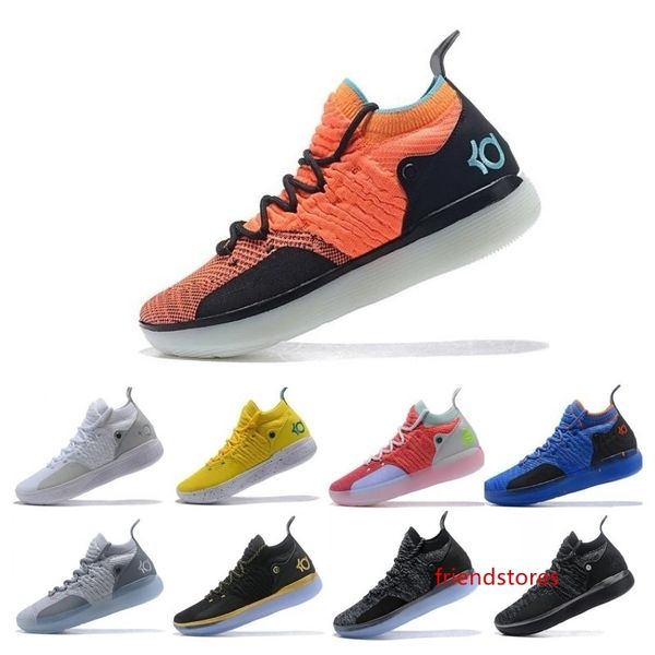 

2019 kd 11 ep белый оранжевый пена розовый параноид oreo ice мужская баскетбольная обувь kevin durant xi kd11 кроссовки кроссовки размер 7-1