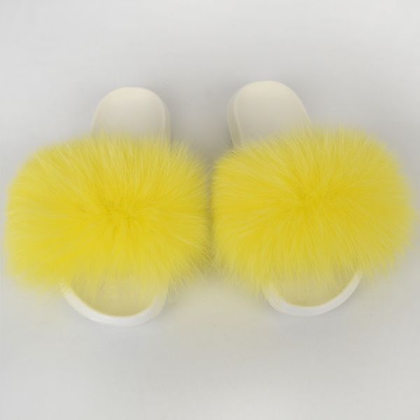 

women's slippers white fur slides home summer house furry slippers ladies woman shoes summer sandals 2020 beach new, Black