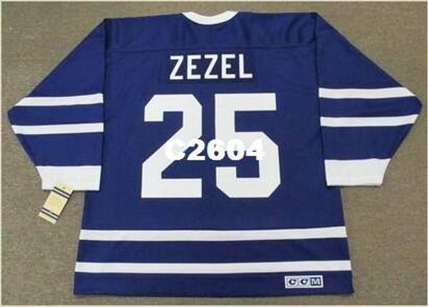 

mens #25 peter zezel toronto maple leafs 1991 ccm винтаж ретро хоккей джерси или обычай любое имя или номер ретро джерси, Black;red