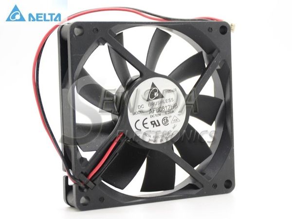 

original delta afb0812hb 8015 dc 12v 0.20a 2 line server inverter cooling fan