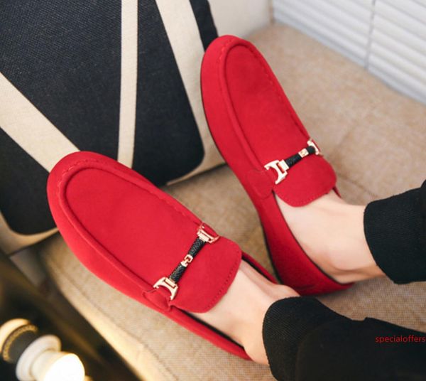 

mens slip on comfort casual shoes male soft suede loafer lightweight walking dress shoes moccasins breathable loafers n088, Black