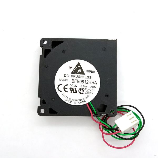 Новая оригинальная Delta BFB0512HHA DC12V 0,24A 3Lines Computer Cooling Fan Вентилятор