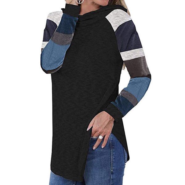 

womens spring autumn long sleeve crew neck t-shirt cotton ladies, White
