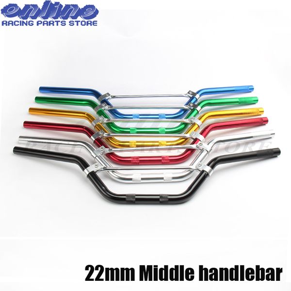 

universal quality aluminum 22mm handlebar for dirt pit bike 7/8" inch handle bar motocross off road motorcycle