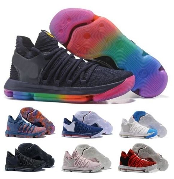 

sale kd 10 basketball shoes mens red kevin durant 10s x pure platinum bhm oreo triple lmtd city series features original shoe sneakers