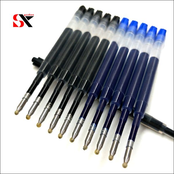 

wholesale neutral blue black gel pen refill office writing 424 g2 gel ink 0.5mm pen nib sales, Blue;orange