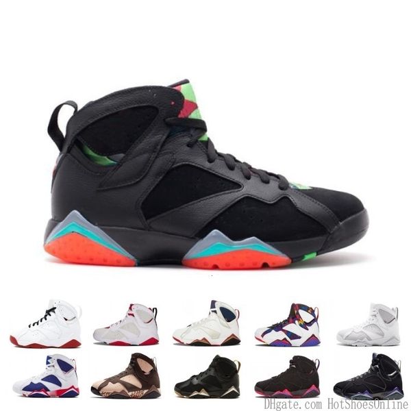 

drop shipping 7 7s patta bordeaux hare ray allen tinker alternate olympic men basketball shoes french blue barcelona nights sneaker